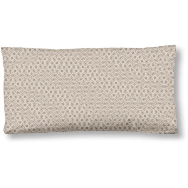 Hip kussensloop mandala's met veren en vlinders - 40x80 cm - Zand - 100% Katoen satijn Sand