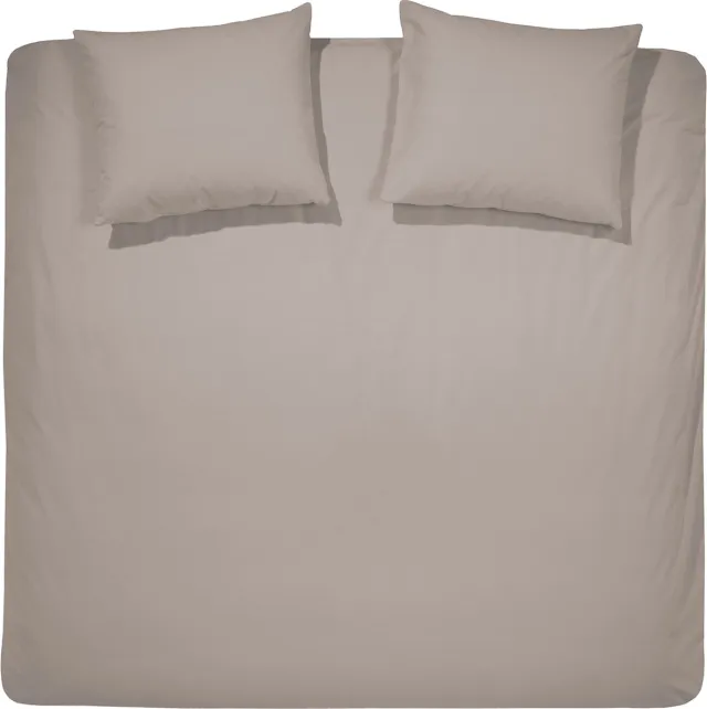 Cinderella Morning dekbedovertrekset flanel taupe + 2 kussenslopen