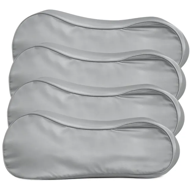 Silk Heaven Voordeelset 4x 100% Zijden kussensloop Licht Grijs Ergonomisch - 19MM - 40x60cm - Satijn geweven zijden kussensloop - Silk Heaven - 40x60cm Lichtgrijs