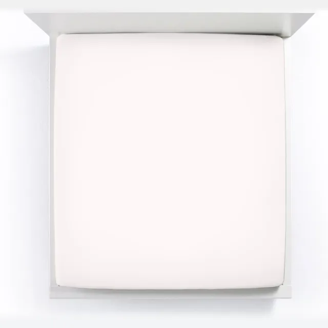 Bella Donna Jersey La Piccola Topperhoeslaken 140x190-200 cm Off-white 0114 Wit