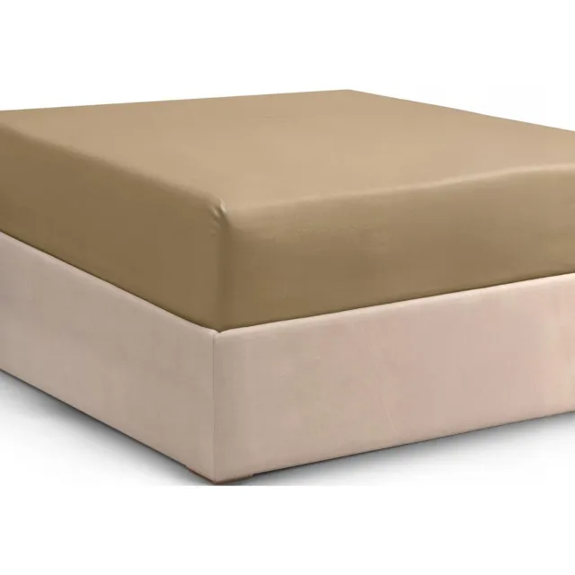 Zolvano® Matrasovertrek 140x200 - Dekbedovertrek - Hoeslaken - Matrasbeschermer - Extra Zacht - Bedtextiel Beige