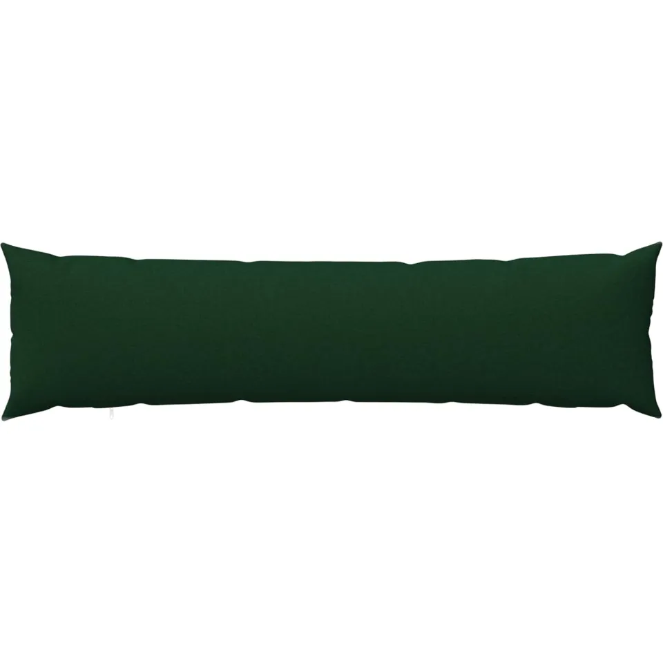vidaXL Kussensloop HEERLEN Donkergroen 40 x 145 cm Stof