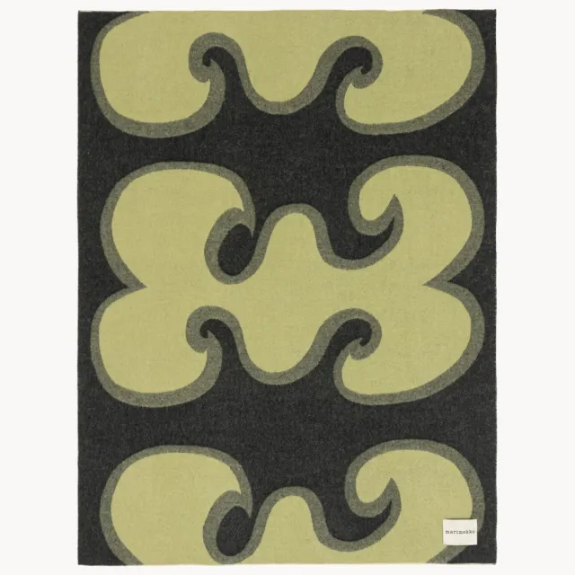 Marimekko Wollen plaid Jokeri Groen