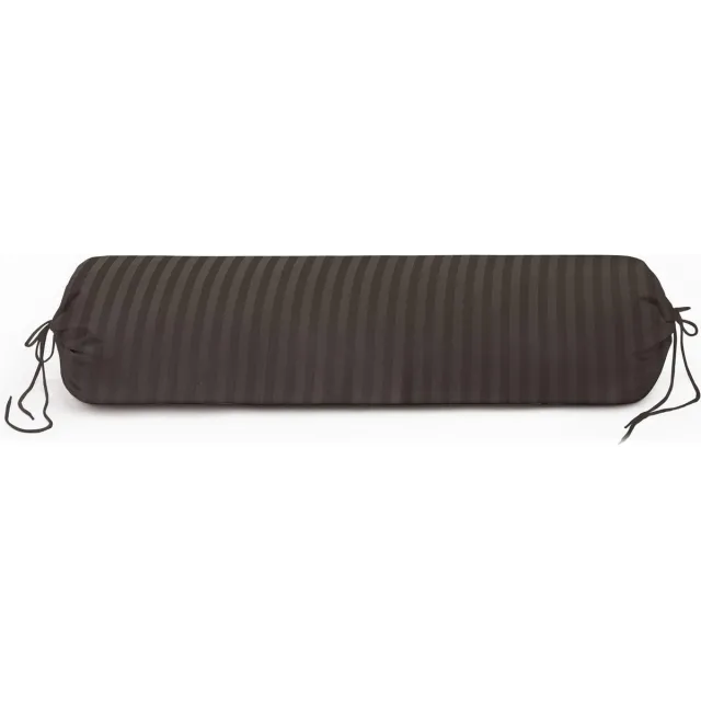 Heckettlane HNL Refined Uni Stripe Nekrolsloop - 25x90 cm - Dark Earth donkerbruin