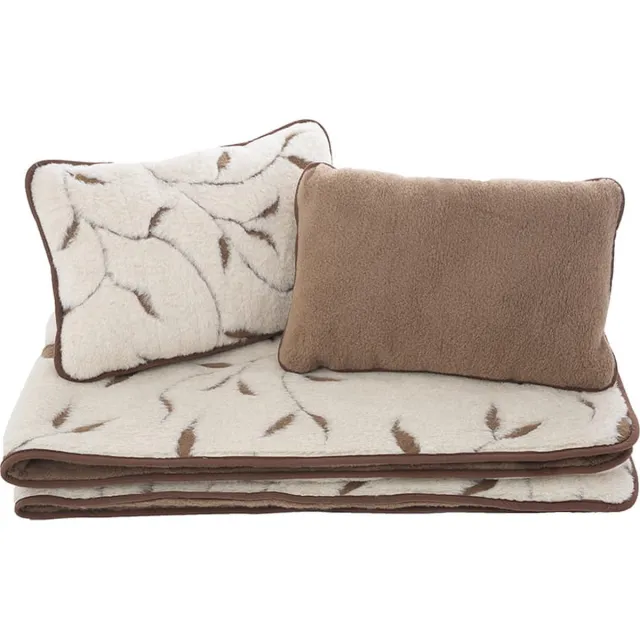 OnceDoce® Dekbed 100% Wol - Dubbelzijdig - Puur Australische Merino & Kamelen Wol Blend SAVANNA – Premium Wollen Deken OnceDoce® 2 x 450 g/m² - Warm Ademend Zacht – Woolmark ® Keurmerk - Wasbaar – 220x200cm beige bruin