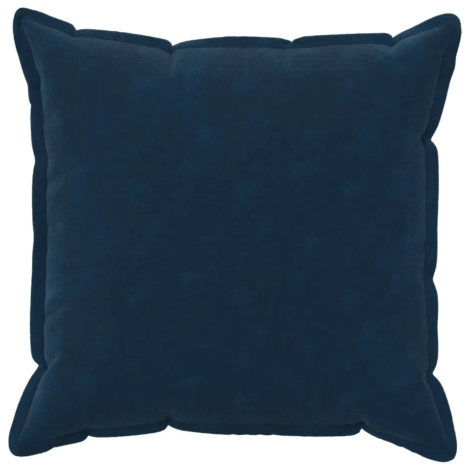 vidaXL Kussensloop 2 st HOUTEN Blauw 80 x 80 cm Microfiber Fleece