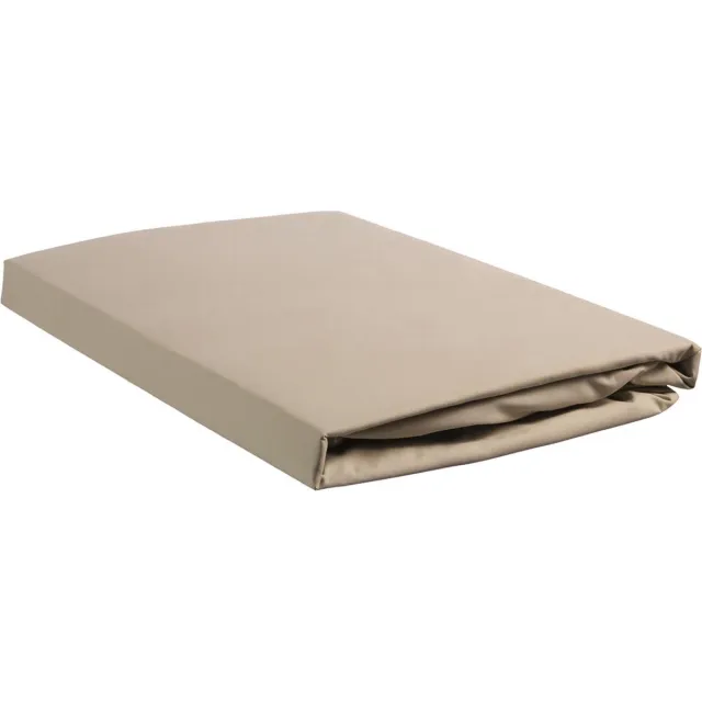 Beddinghouse Percale Katoen - Topper Hoeslaken - 80x210 cm - Natural