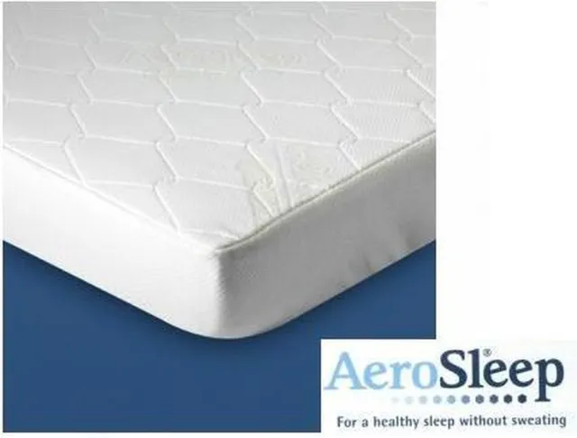 AeroSleep coolmax matrasbeschermer 160/210 wit