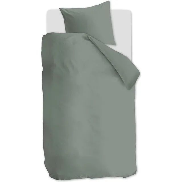 At Home By Beddinghouse Easy Groen Dekbedovertrek 140 x 200/220 cm