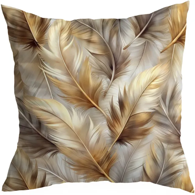 HomeView Decoratieve Kussensloop 45x45 cm met Sublimatiedruk - Duurzaam & Kleurvast Multicolor