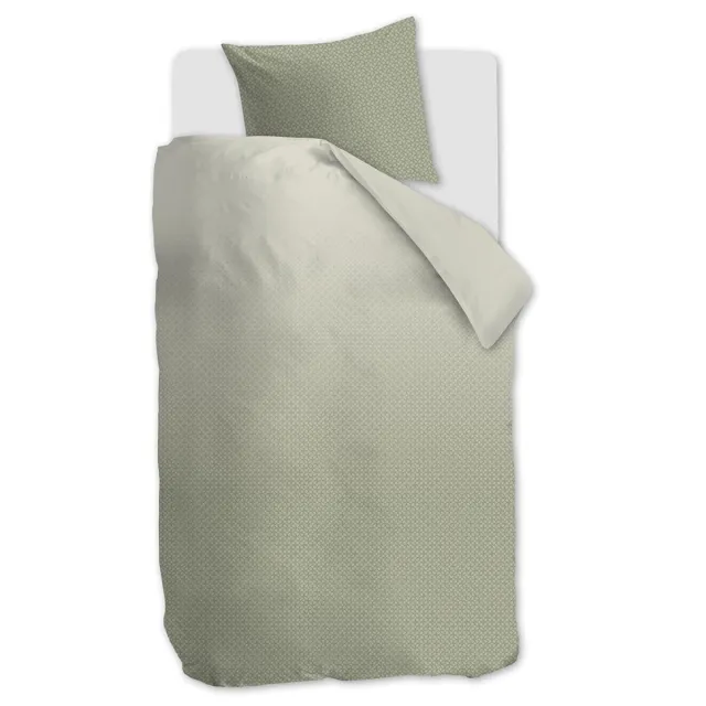 Linolux Dekbedovertrek Ziggy Green 1 persoons