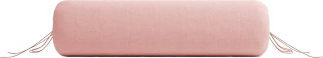 Zohome Kussensloop Lino - Kussenhoes van 25x90 cm - 1 stuk - 100% Katoen - Rood
