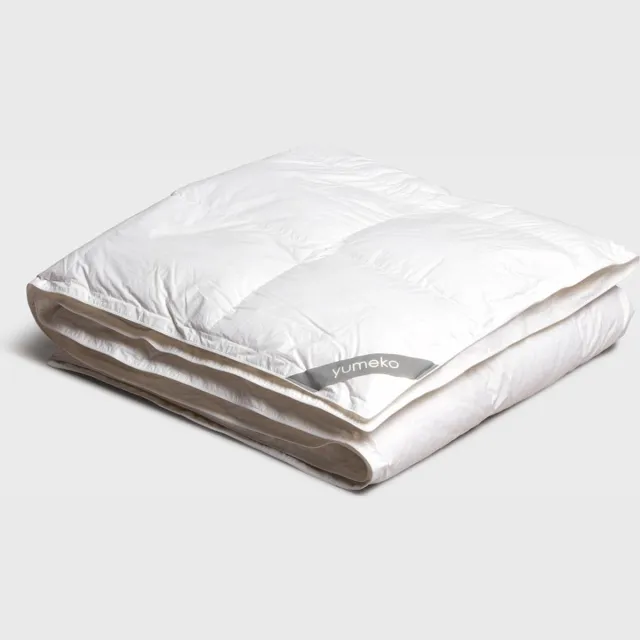 Yumeko dekbed gerecycled dons winter 140x220 - Biologisch & ecologisch Wit