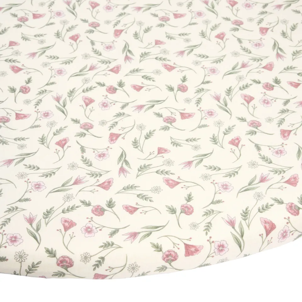 Meyco katoenen gebloemde boxhoeslaken 95 cm - meerkleurig multi, foto 6