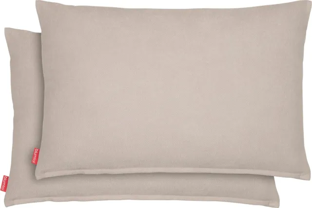 Blumtal Chenille Kussenslopen - Set van 2 - Zacht en met Blinde Rits - Kussenhoes 40 x 60, Taupe