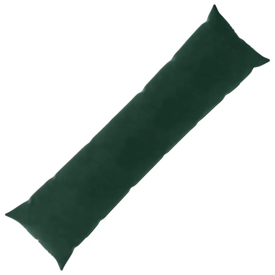 vidaXL Kussensloop HEERLEN Donkergroen 40 x 145 cm fluweel groen, foto 3
