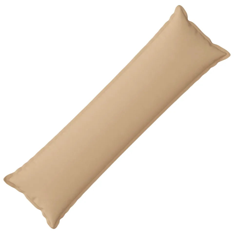 vidaXL Kussensloop HOUTEN Crèmekleurig 40 x 145 cm Faux Linnen, foto 3