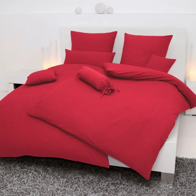 Dreamhouse Kussenslopen (2 in 1 Set) - Katoen - 60x70 cm - Rood