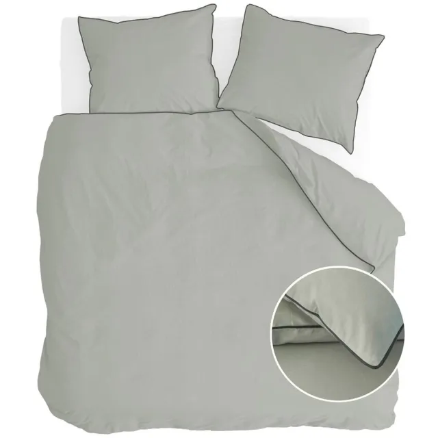 Walra Dekbedovertrek Sweet Softy - 200x220 - 100% Katoen - Grijs