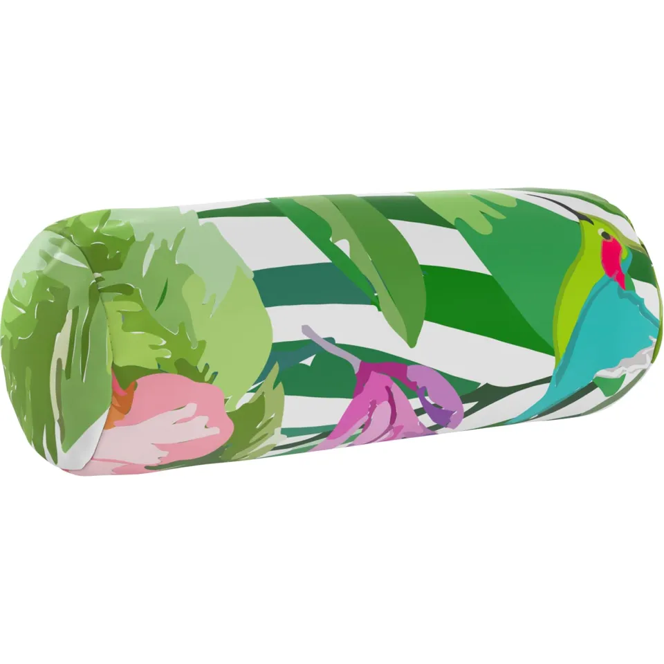 vidaXL Kussensloop 2 st HEERLEN Meerkleurig Dia. 15 x 40 cm Polyester, foto 4