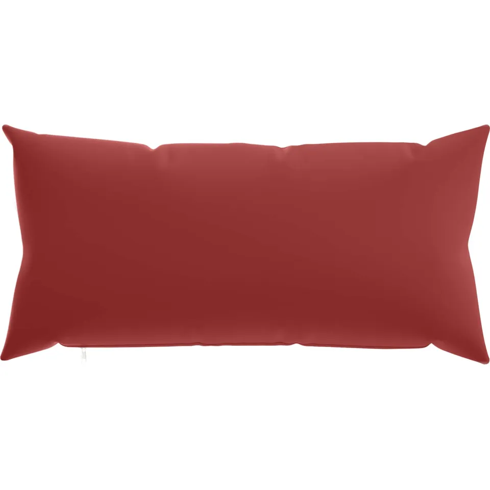 vidaXL Kussensloop 6 st HEERLEN Wijnrood 40 x 70 cm Polyester