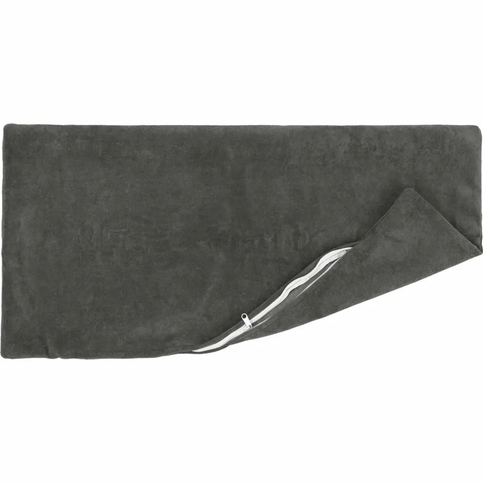 vidaXL Kussensloop 6 st HEERLEN Antraciet 40 x 70 cm Microfiber Fleece, foto 3