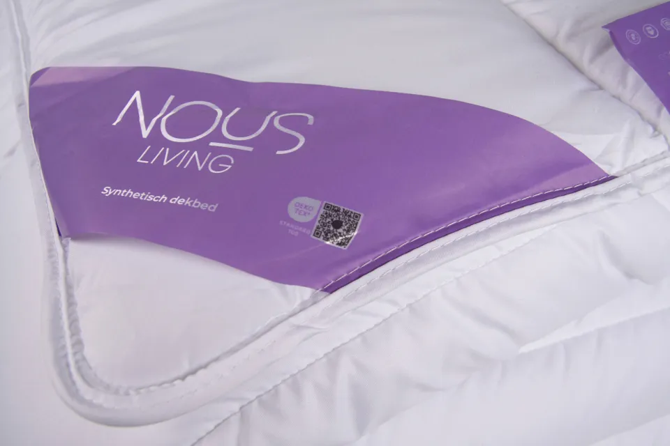 NOUS Living dekbed synthetisch 4-seizoenen wit, foto 7