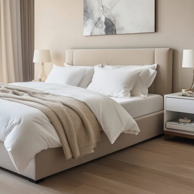 Darymex Hoeslaken - Hoeslaken 160x200 cm dik katoenen jersey, hoogte 25 cm, wit