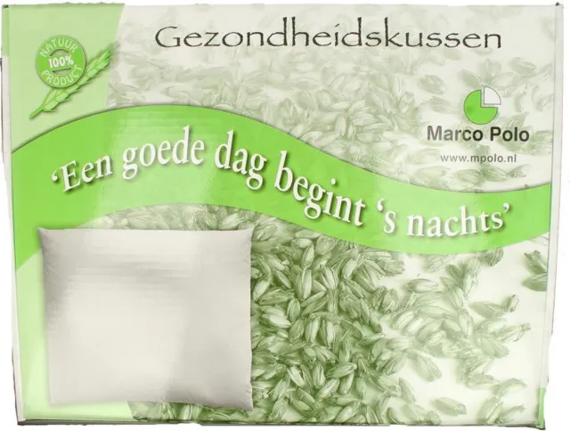 Marco Polo Boekweit kussen bio 50 x 60 Wit