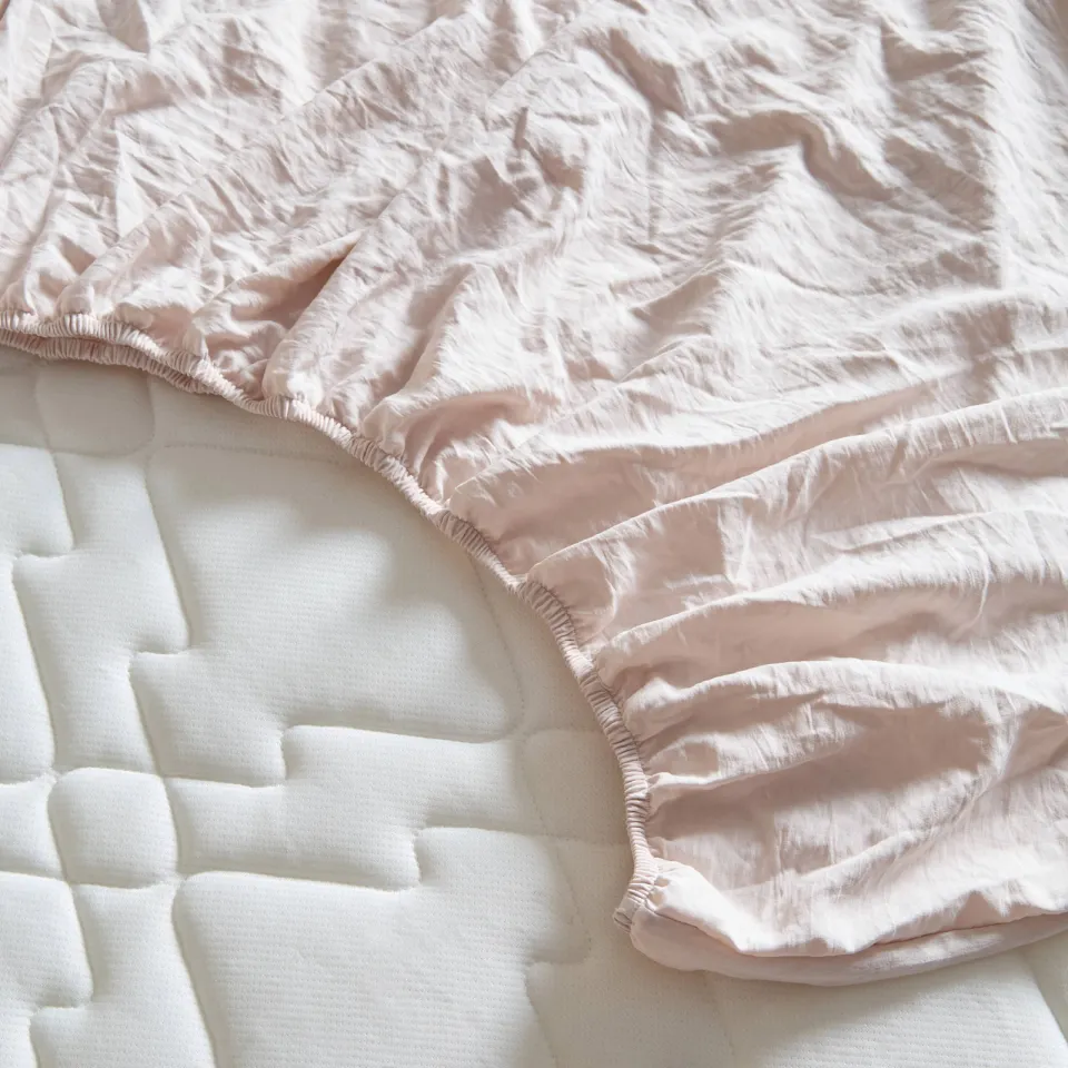 NOUS Living super soft hoeslaken zand, foto 3