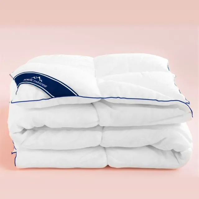 Nordic Paradise Original Donsveren Dekbed - 90% Zachte Veertjes - 140x200 cm - Extra Warm wit