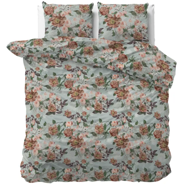 Sleeptime polyester microvezel dekbedovertrek lits-jumeaux meerkleurig Multi