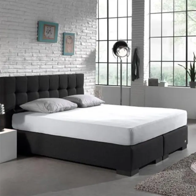 Dreamhouse Dubbel Jersey Hoeslaken – 190/200x220/230 – Wit – Lekker Zacht