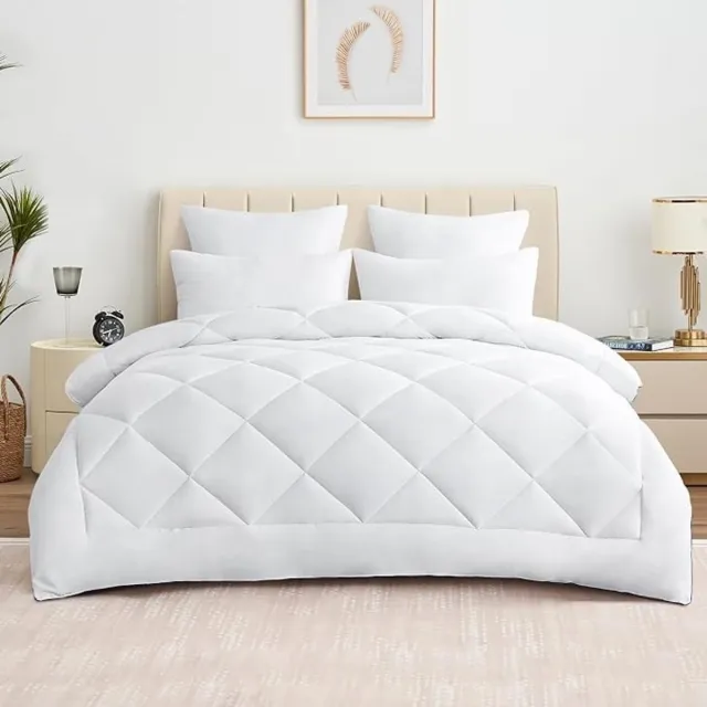Zelora Dekbed 200x200 cm - All Season Warm Slaapdekbed Blauw