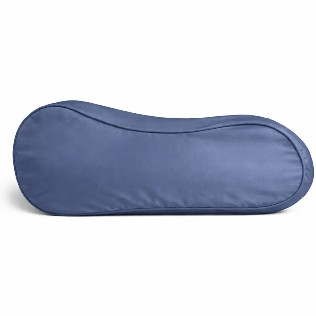 Silk Heaven Zijden kussensloop ergonomisch 40x60cm Evening Blue - 22 Momme - 100% moerbeizijde - Silk Heaven - 40x60cm Donkerblauw