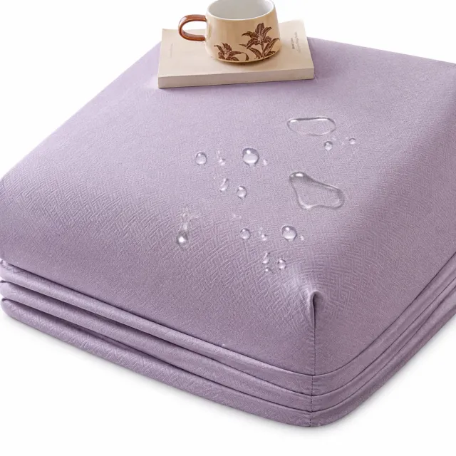 SWGOTA Waterdichte matrasbeschermhoes 180 × 200 cm - Lila, geborstelde stof, hoeslakenmodel, 1 stuk - Voor matrassen tot 30 cm hoog