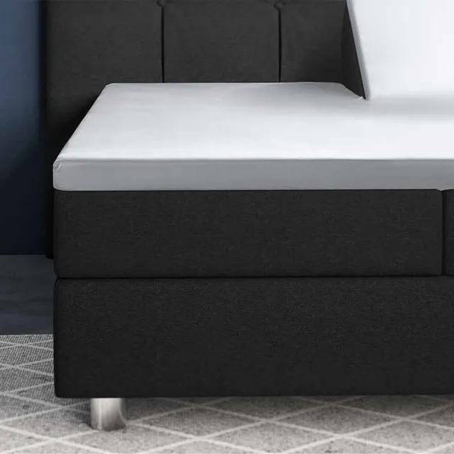 Primaviera Deluxe Splittopper Satijn Hoeslaken Bruin 180 x 200