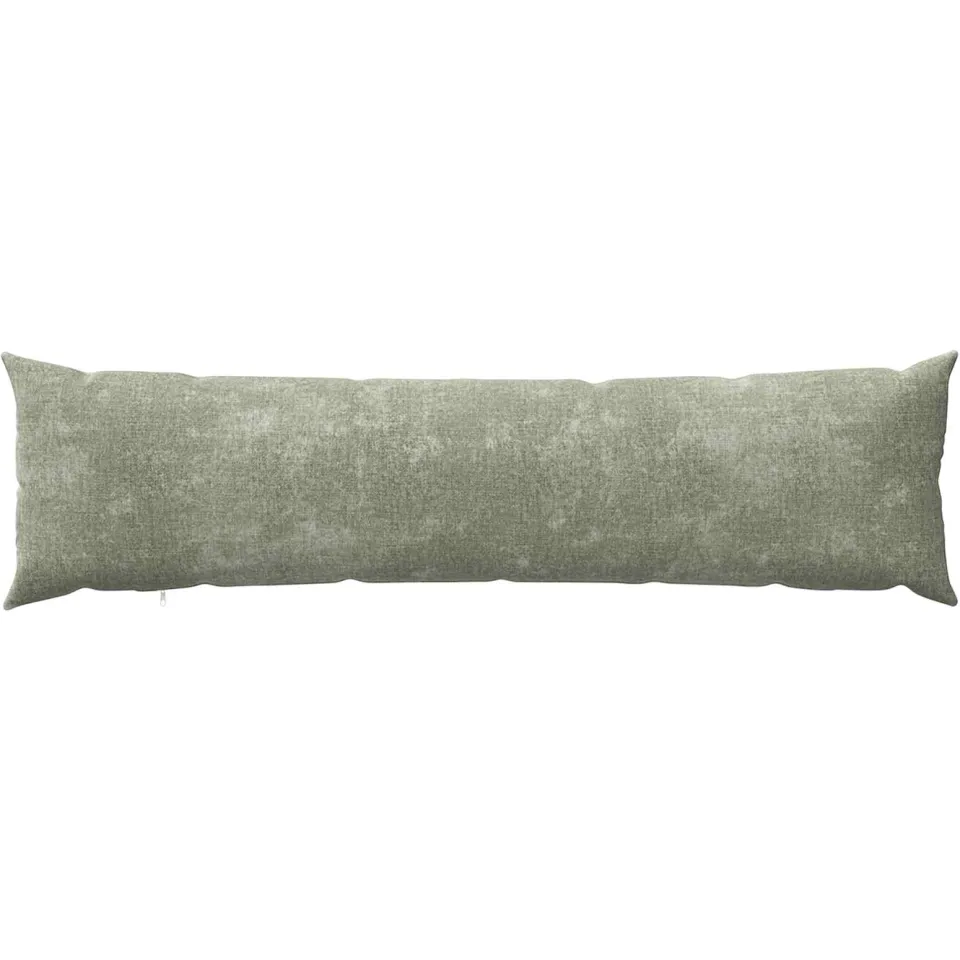 vidaXL Kussensloop HEERLEN Groen 40 x 145 cm Chenille Stof, foto 4