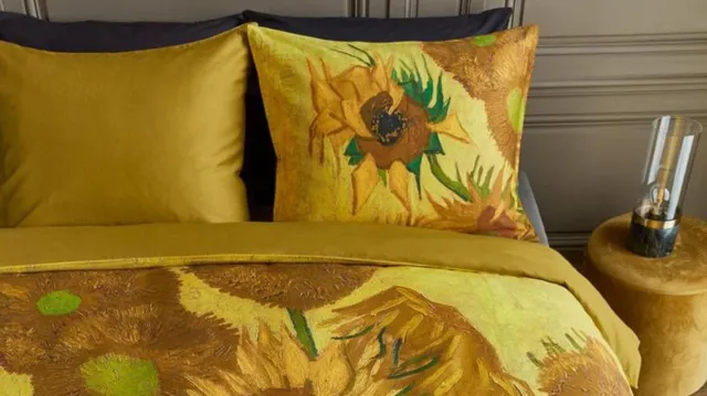 Beddinghouse x Van Gogh Museum Tournesol dekbedovertrek - Geel