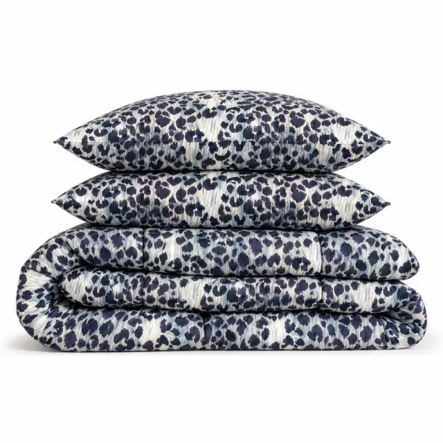 Eleganzzz Eazy Dekbed zonder Overtrek Inclusief Kussenslopen Ice Leopard Multi 240x200cm - Panterprint Dekbed - Wasbaar Dekbed - Hoesloos Dekbed - All Year Dekbed - Lits Jumeaux Dekbed