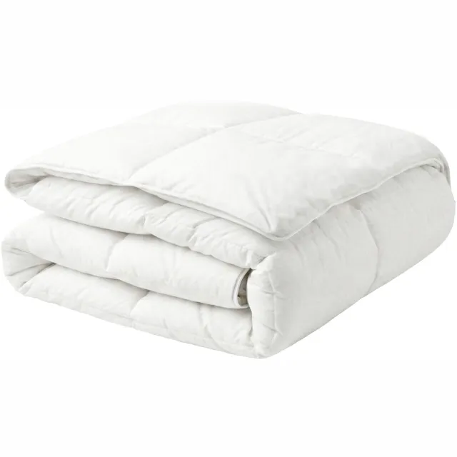 Beliani GROSSGLOCKNER - Dekbed - Wit - 155 x 220 cm - Japara katoen