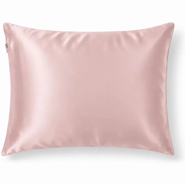 Snoozzle Zijden Kussensloop Roze 50x70 cm – 22 Momme Moerbei Zijde – Satijnen Kussensloop met Rits - Luxe & Hypoallergeen
