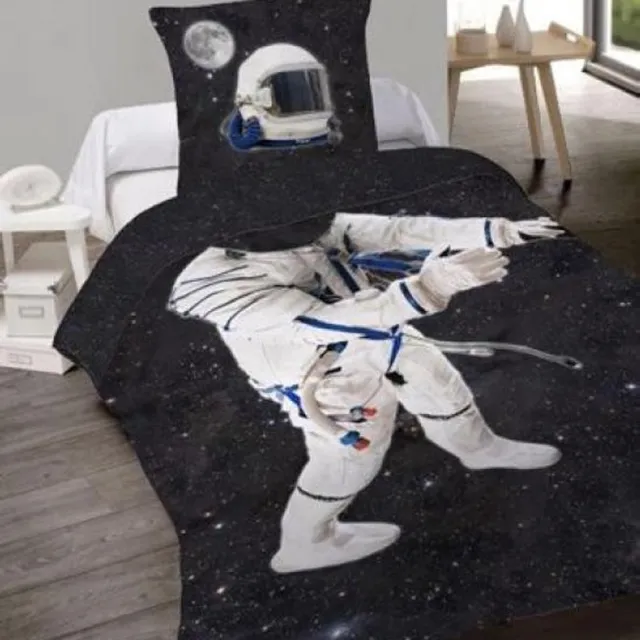 Better Nights Kinderdekbedovertrek Cosmos - 1 kussensloop % katoen zwart