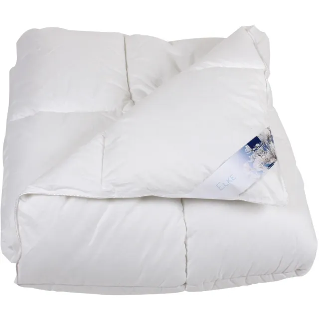 Polydaun Elke dekbed - enkel - anti-huisstofmijt - synthetisch - GRS gerecyclede vulling - 200x220 cm wit