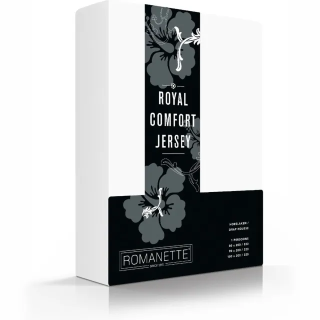 Royal Jersey Comfort Royal Comfort wit 180x200 cm