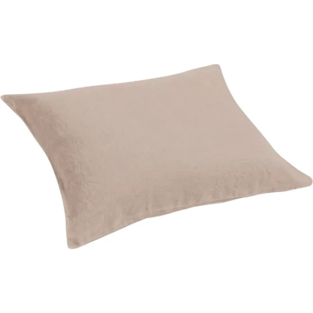 Yumeko kussensloop gewassen linnen dusty roze 50x60 - Biologisch & ecologisch - 1 stuk Dusty Rose