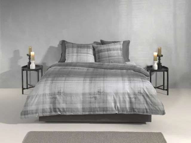 Zohome Marley Dekbedovertrek - Flanel - ink black, foto 2