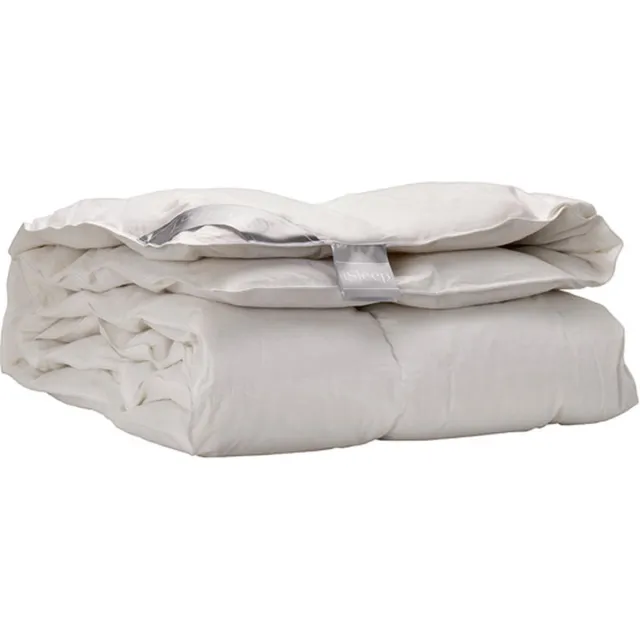 iSleep Dekbed - 15% Dons - Warmteklasse 2 - Lits-jumeaux - 260x220 cm - Wit