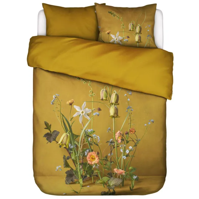 Essenza Ficaria dekbedovertrek flower ochre