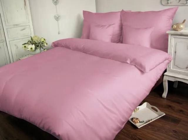Darymex Carmen cotton Beddengoed + 2 kussenslopen 200x220 cm Zacht Roze